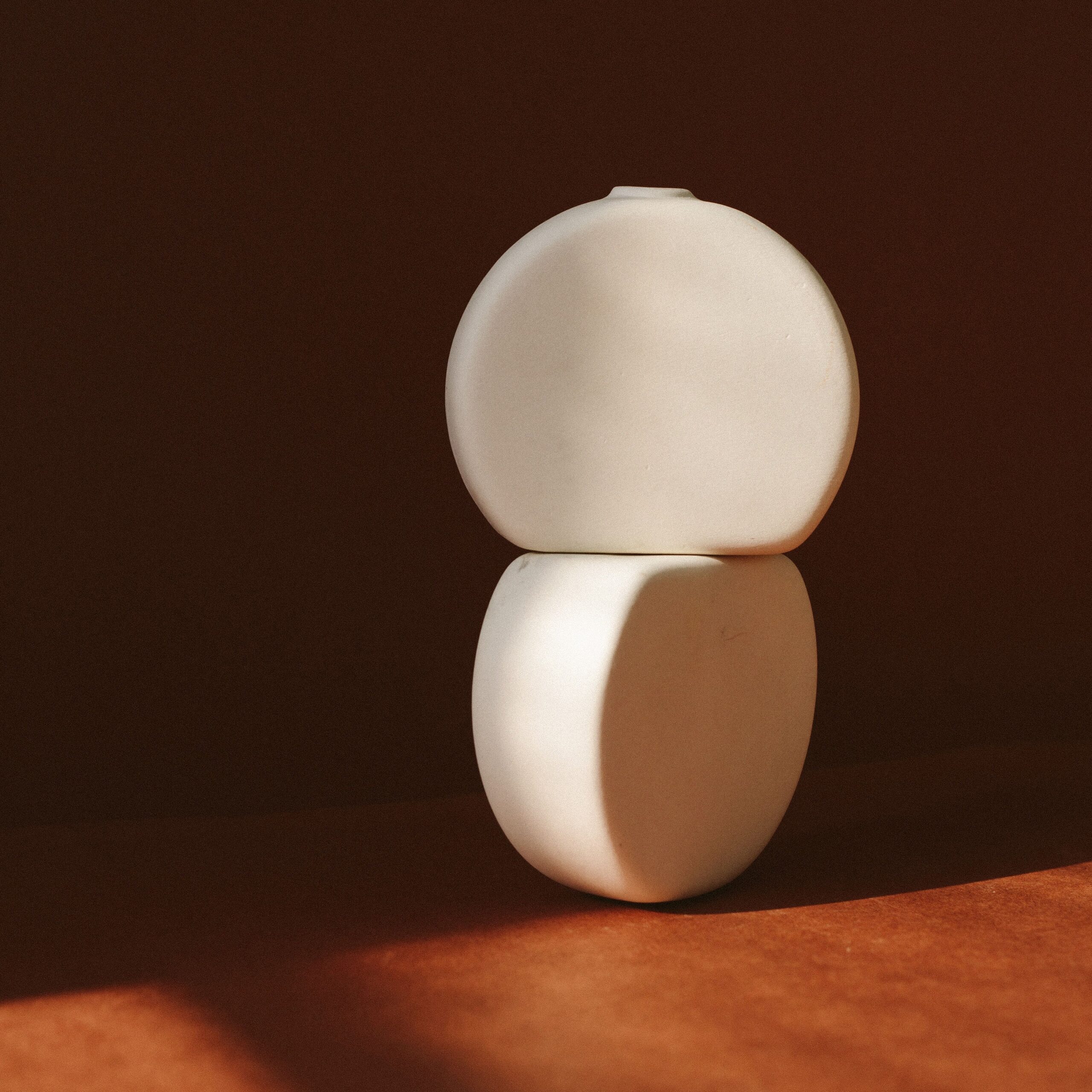 Stacked Form Vase — Nine Kilns studio pottery