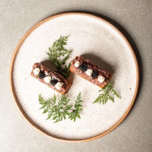 Rimmed Serving Plate